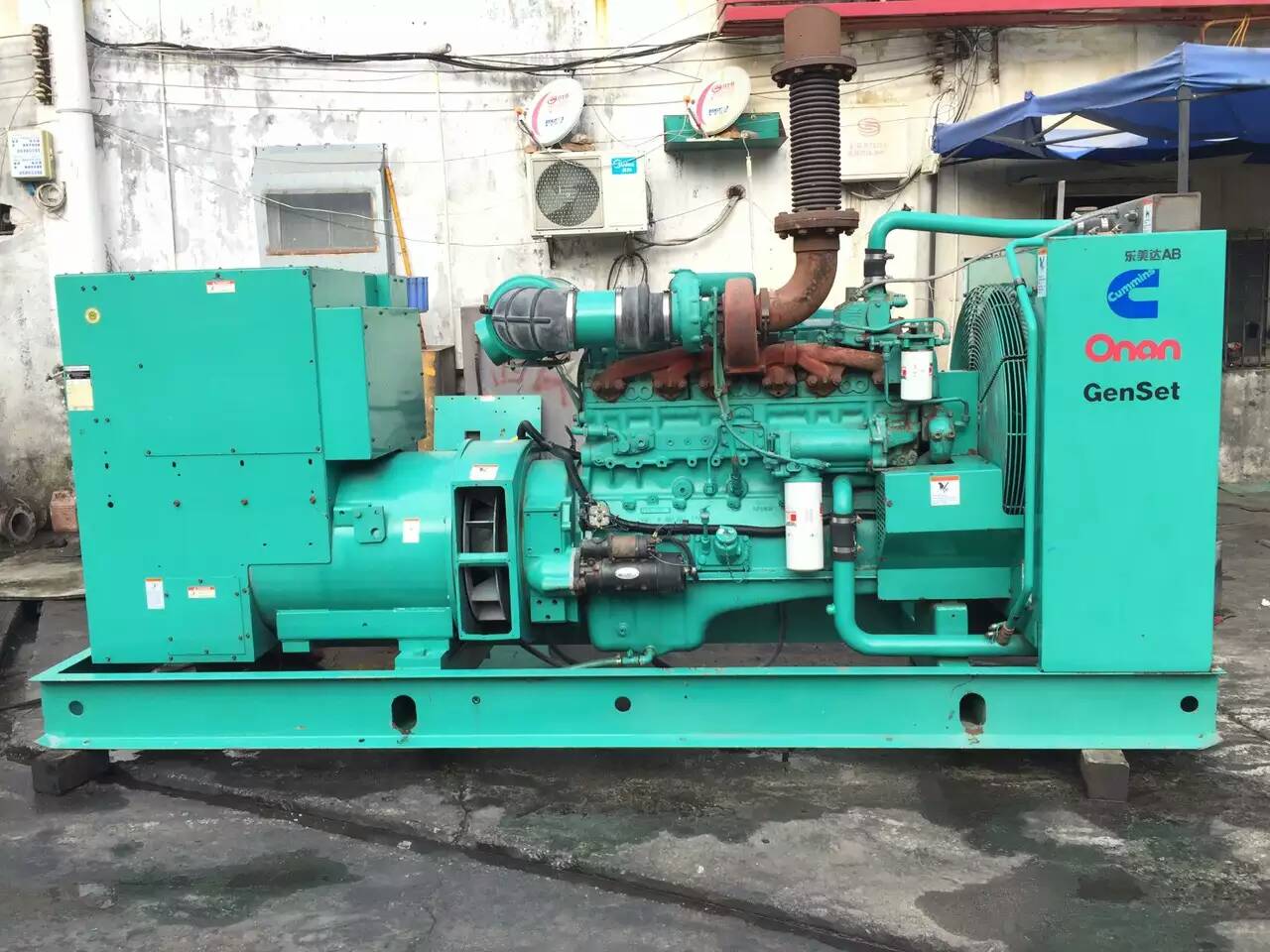 库伦租赁发电机-柴油发电机不正常冒烟的原因